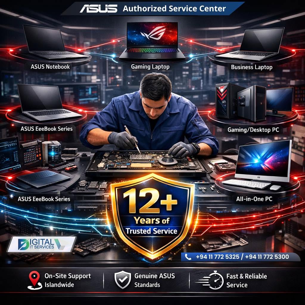 ASUS devices with trusted expert care